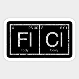 FLCL Periodic Table (Variant) Sticker